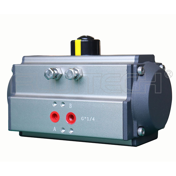 CTA300D 雙作用AT型齒輪齒條活塞式小扭矩鋁合金氣動(dòng)執行器