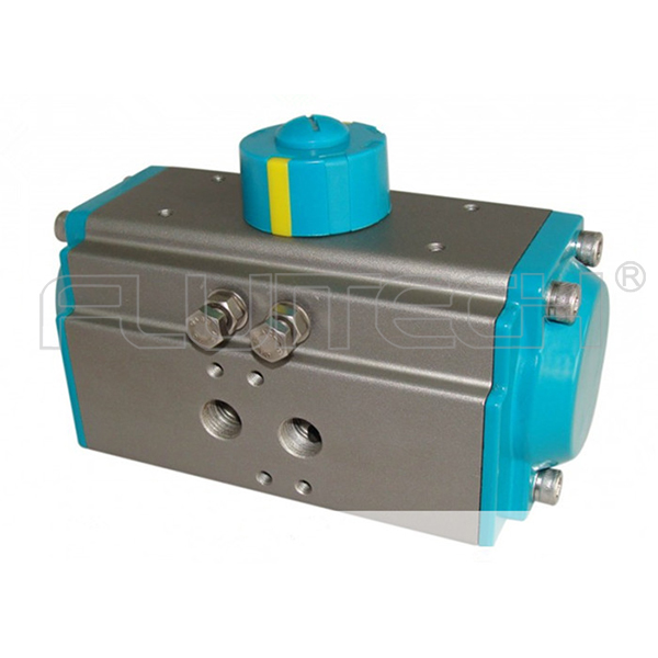 CTA500D 雙作用AT型齒輪齒條活塞式小扭矩鋁合金氣動(dòng)執行器