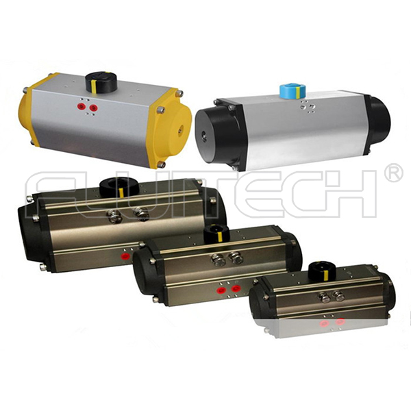 CTA1100D 雙作用AT型齒輪齒條活塞式小扭矩鋁合金氣動(dòng)執行器